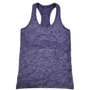 LULULEMON Run Swiftly Tech Racerback Heathered Bruised Berry size 6 (estimated)